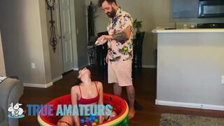 TRUE AMATEURS - Naughty Aubree Alway Finds A Sexy Thing To Do To Keep Her BF Excited To Fuck Her