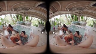 join hot orgy in Tulum VR Porn