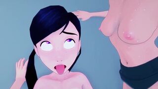 Violet Parr & Gwen Tennyson Threesome | Violet parr Incredible time | Free (2Mill views special)
