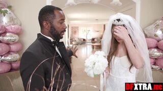 Petite bride group fucked before wedding