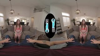 Sylvie Sterling Gets Fucked In VR Porn By A Thick Cock While Babysitting