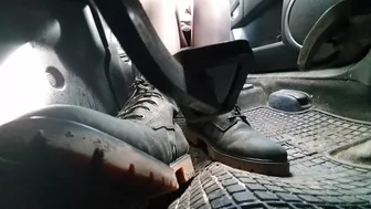 Clips 4 Sale - Under Pedal Driving Mazda in Black Timberland Boots
