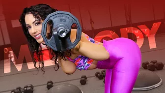 Mylf - Busty Latina Brianna Bourbon Gets Her Leggings Ripped And Her Tight Pussy Drilled In The Gym - Mylf