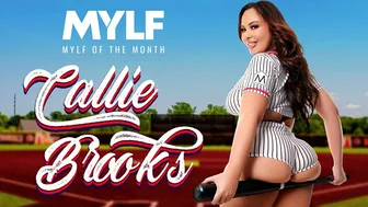 Mylf - MYLF Of The Month - Callie Brooks Provides A Sneak Peek Into Her Sex Life And Rides A Lucky Cock