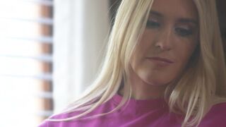 GIRLSWAY - Pervert Bossy MILF Stares At Her Stacked Stepdaughter While Giving Her Plenty Of Chores