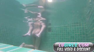 Ladyboy Prem Swimming Pool Bareback