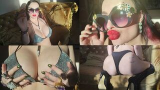 Clips 4 Sale - Shiny bikini gooning