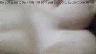 Homemade Hot White Girl Gets Painful Anal Sex From Big Cock