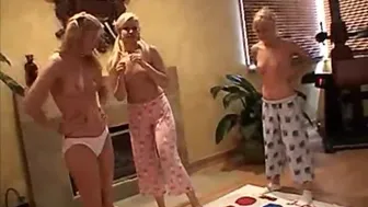 Premium GFs - Lesbo Teen Sleepover Gets Naughty