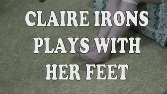Clips 4 Sale - CLAIRE IRONS PLAYS WITH HER FEET
