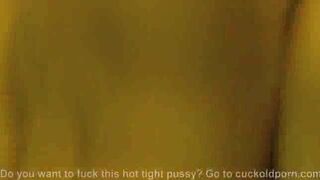 Hotwife brings a black guy to her hotel room