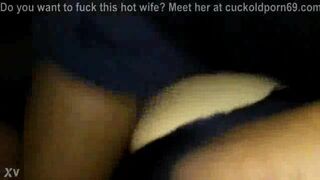 creamy pussy slut wife dirty talks while stuffing her pussy