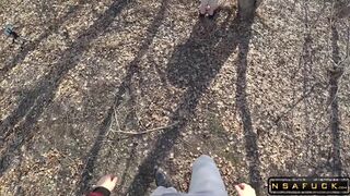 Fucked my Big ass Stepsister in Nature