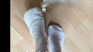 Clips 4 Sale - socks feet sticky tape singing