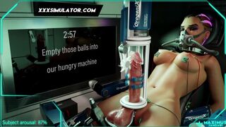 XXX Cyber LAB Automatic 3D Masturbation Machine