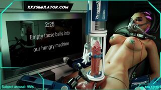 XXX Cyber LAB Automatic 3D Masturbation Machine