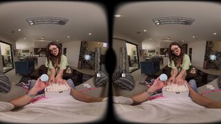 VR bangers VR bath experience with a pornstar Leanna Virtual reality porn in bath