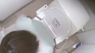 Asian Sister-in-law caught fingering on the toilet