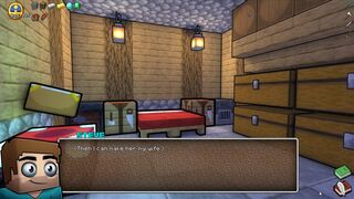 HornyCraft [Minecraft Parody Hentai game PornPlay ] Ep.30 I creampie her tight pussy in reverse cowgirl position