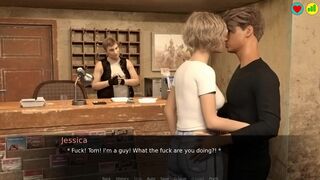 Succubus Contract: The Blondie On Her Spicy Trip To The University - Episode 3
