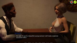 Succubus Contract: Blonde College Girl Sucking BBC For The First Time In Her Life