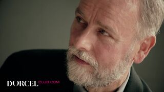 Alexis Crystal under the orders of an older man
