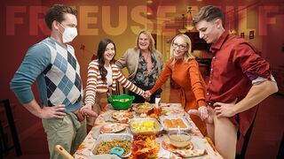 Freeuse MILF - Thanksgiving Is A Time When Family Cums Together, & This Holiday Season, Things Will Get Rowdy