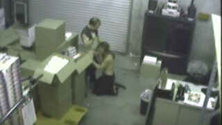 Hot Blonde Fucking Hardcore in warehouse