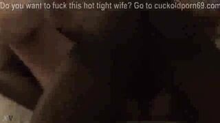 Sexy housewife swinger fucking black dude in Milf Porn Video