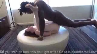 Hot wife gets penetrated in the bathroom