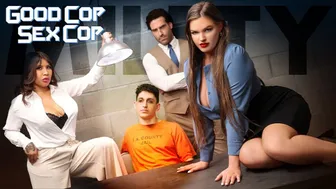 Mylf - Audacious Cops Cece And Tokyo Have Caught Nick Strokes, An Accomplice In A Major Heist