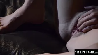 The Life Erotic - See this sexy teen play with her perfect tits and hairy pussy