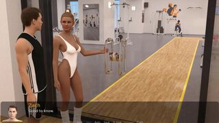Mastering The Pink Box: Gym Session With Sexy Ass College Girl Ep 5