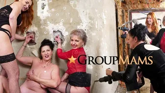 Group Mams - Grannies just Wanna Fuck up the Place and Drill Glory Holes by GroupMams