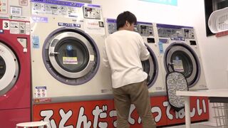 Seduced By Beautiful Japanese Girl At Coin Laundry