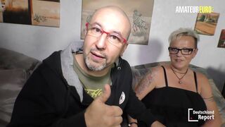 German Granny Judith Has Her Pussy Sprayed With Cum After Hardcore Fuck