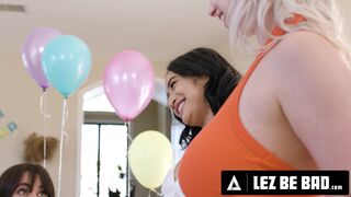 LEZ BE BAD - Gorgeous Laney Grey & Jessica Starling Organized Gangbang Birthday Surprise For Bestie