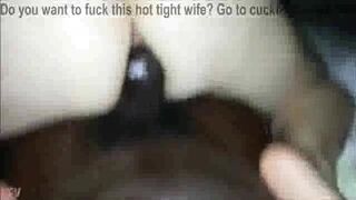 Amazing Hotwife Getting Some BBC While Hubby is Made to Watc