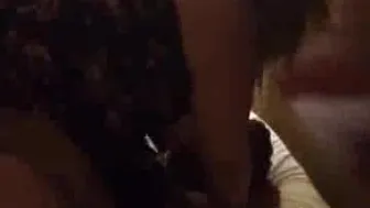Pia Sofie's first black cock while her cuckold must watching