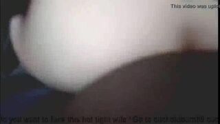 Fucking my hot wife after date
