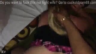 Wife Gets Fucked by BBC Lover Filmed by Hubby