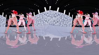 Teto Yukari Akari MMD VR 3d Hentai