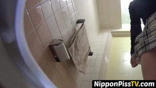 Japanese woman shot while peeing with stowed away cam