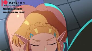 Princess zelda desires Ganondolf's Dick! - 60fps hentai 4k