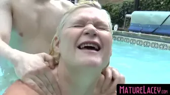 An Attractive British GILF Fucks A Man Who Is Observing Her