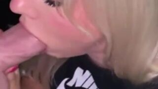 Big Tits Blonde Wants Cumshot