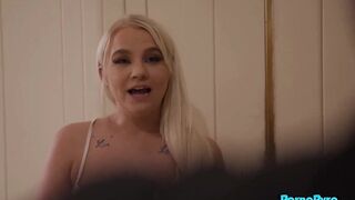 Bella Jane Gets Black Balled By Cocks