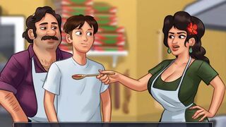 Summertime Saga: Hot Italian MILF From The Pizzeria