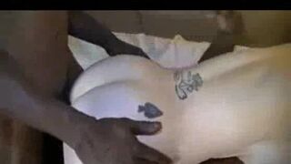 husband enjoys bitch wife fuck black BBC cock