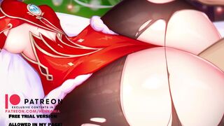 Big ass Santa girl gets a deep doggy style - 4k hentai